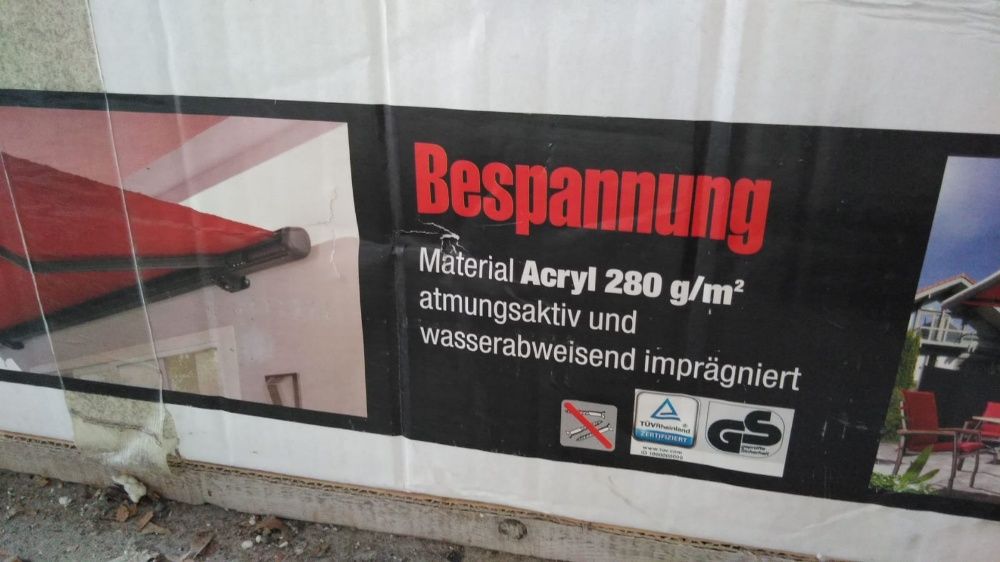 Copertina Marchiza Pergola cu lumini senzor vant Telecomana Germania