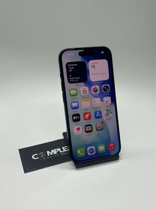 iPhone 15 - 128Gb Black - Stare IMPECABILA + Garantie