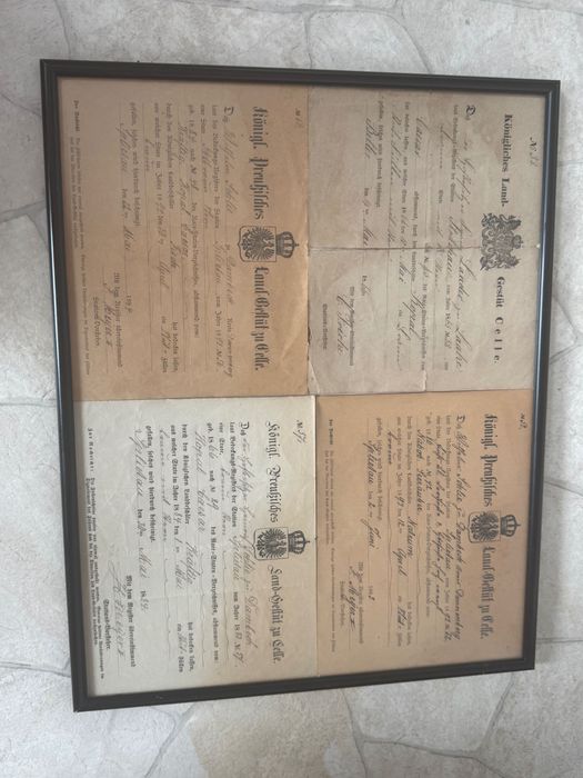 4 certificate regale vechii