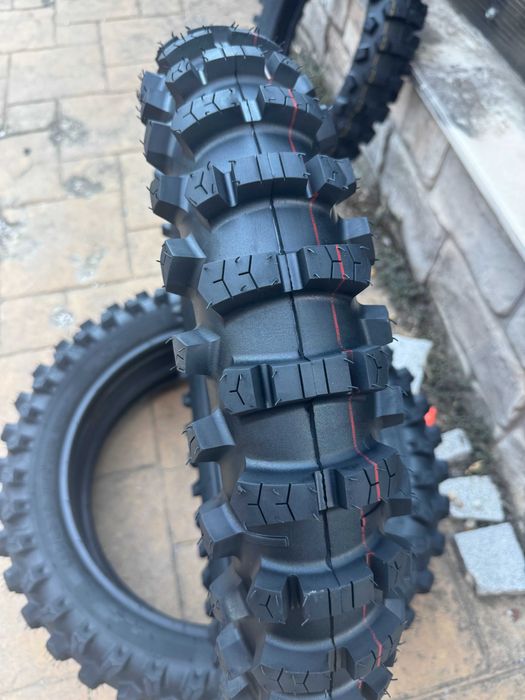 Ендуро гума XY-059C 120/100-18 HARD TYRE e enduro твърда червена линия