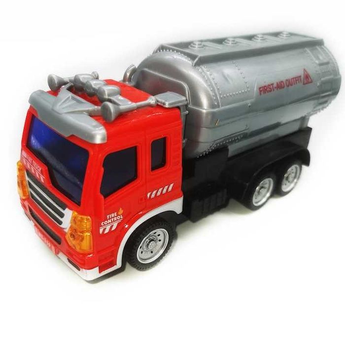 Jucarie autobuz,cisterna,macara cu baterii, lumini si sunete,20cm, noi