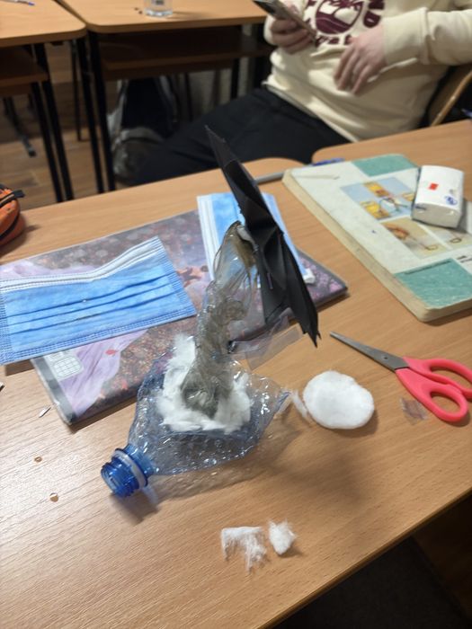 Arta moderna din sticle sau ceva nu stiu