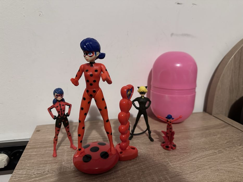 Set figurine Miraculous Lady Bug & Cat Noir