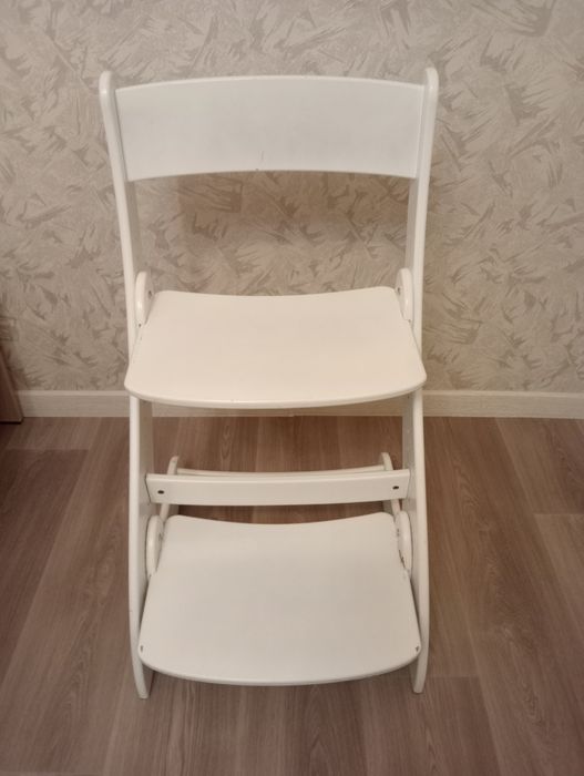 Растущий стул Кузя белый