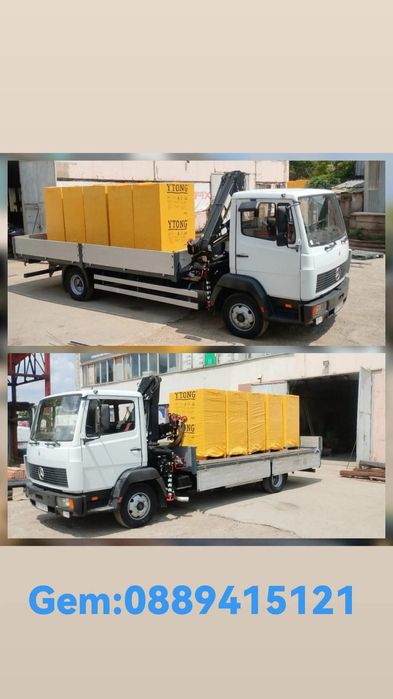 Услуги с кран, Автокран, Камион с кран