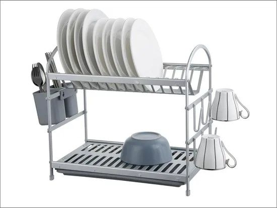 Этажерка для сушки посуды Holme (алюминий)