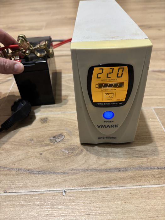 UPS modificat pentru centrale pe lemne