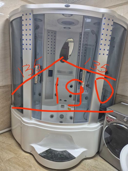 Продам душевую кабину, больщую