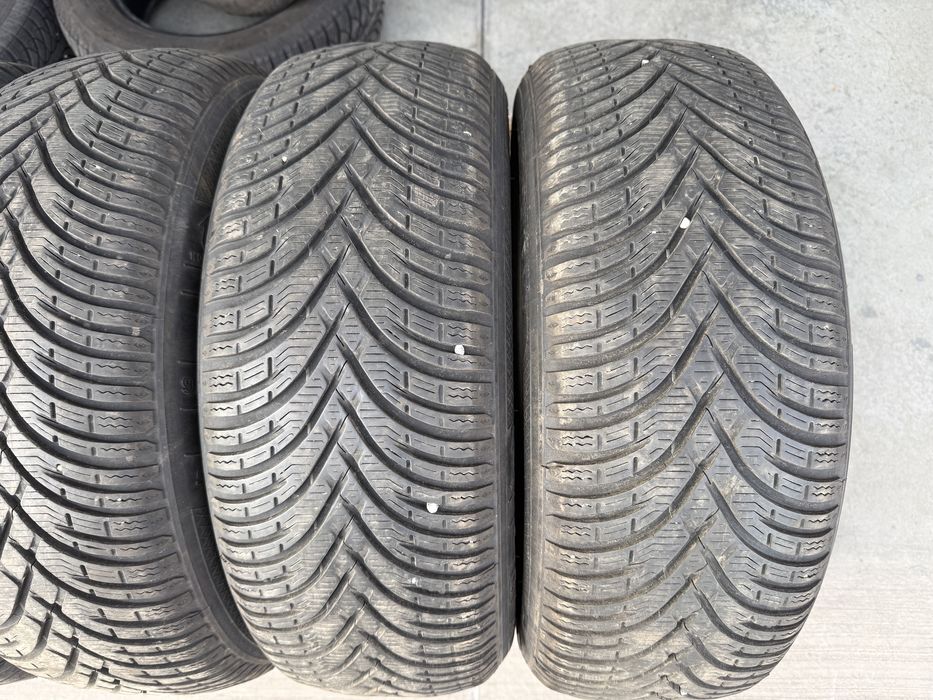 4бр. ОТЛИЧНИ Зимни Гуми 205/60R/16 -KLEBER- DOT:4324- 7.2мм+6.6мм