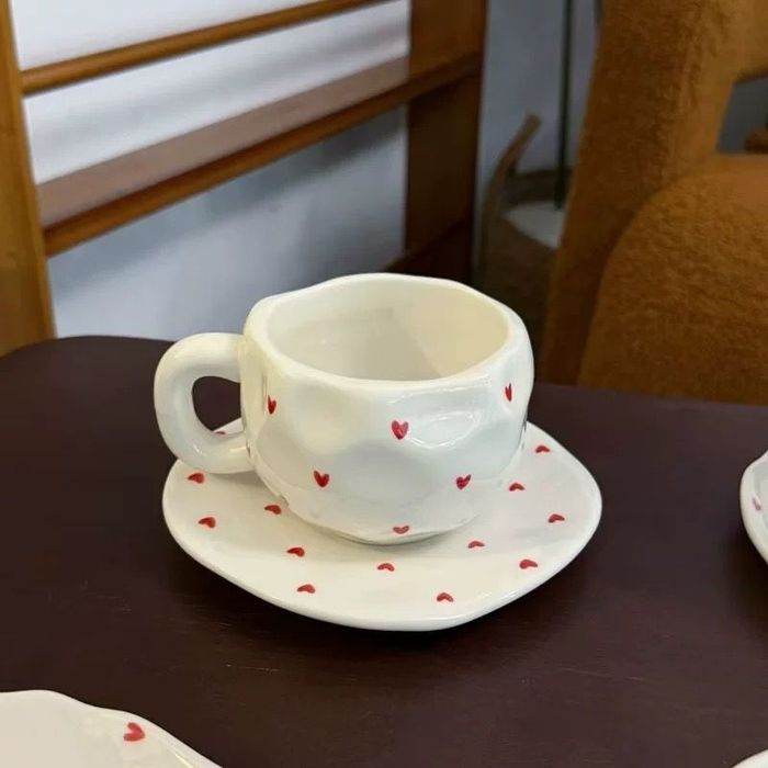 Набор кружка и блюдце