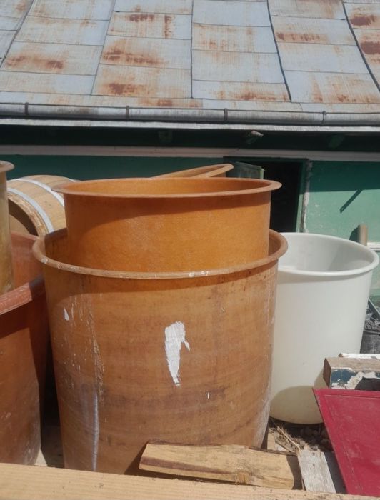 Butoaie fibra si inox