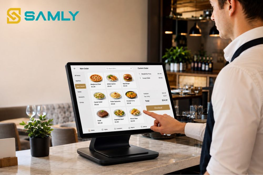 SAMLY - restaraningiz uchun zamonaviy POS systema