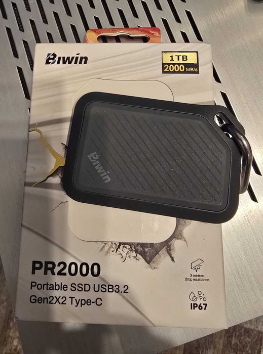 Ssd extern Biwin PR2000 1 Tb - 2000mb/s Bragadiru • OLX.ro