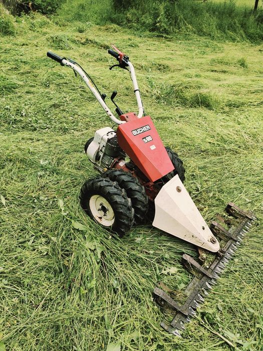 Motocositoare Bucher S90, Masa tăiere 1,25 m, Motor Kawasaki