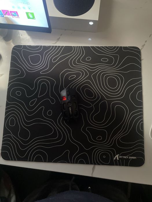 Игровая Мышка gravastar+ковер attack shark cmo2