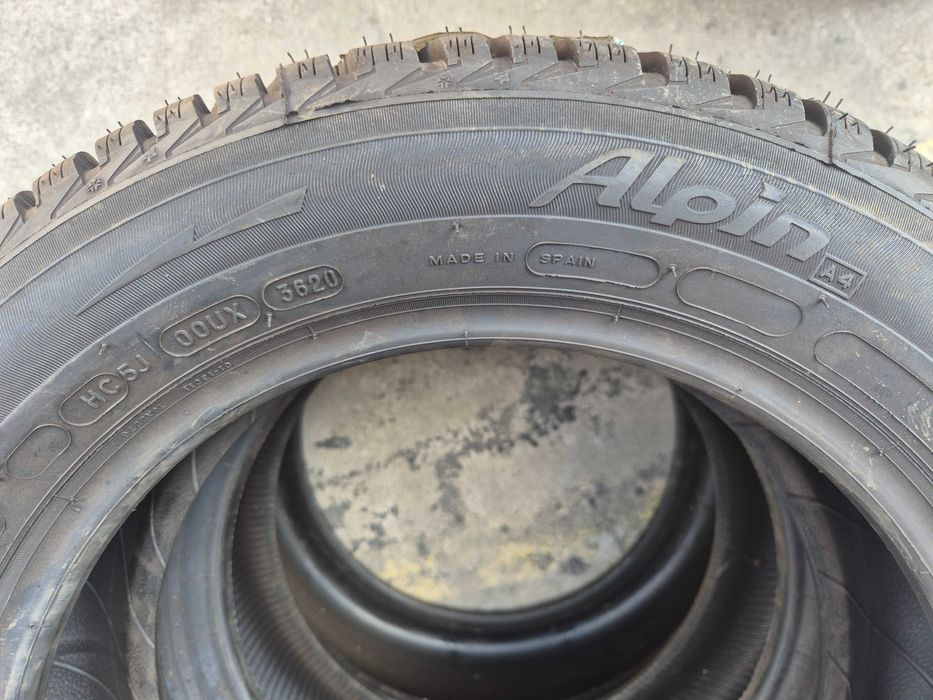 1 Anvelopa M+S IARNA - 185/60/15 88T XL - Michelin Alpin A4 - NOUA - DOT 2020 !