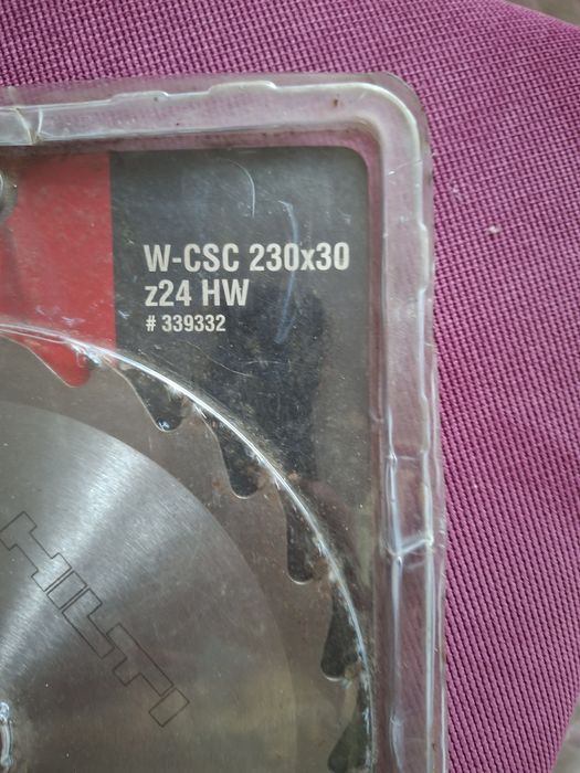 disc de fierăstrău circular pentru lemn HILTI MultiCut modelul W-CSC 230x30  z24