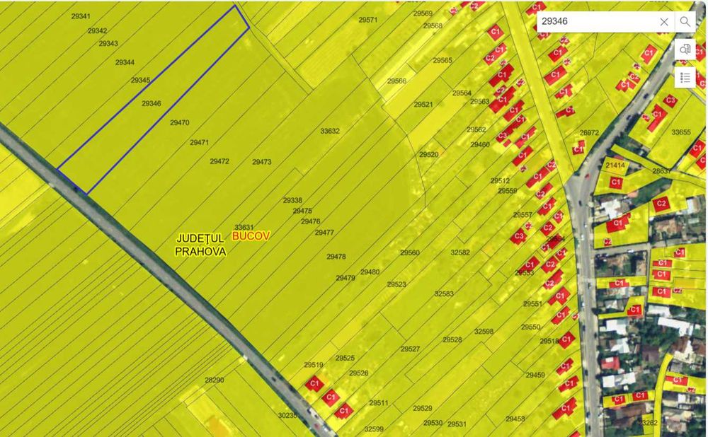 Teren extravilan Bucov, drumul spre Pleasa/Boldesti