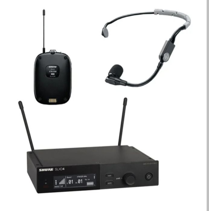 SHURE SLXD14E / SM35 + Дръжка без капсула K59 НОВО! HEADSET