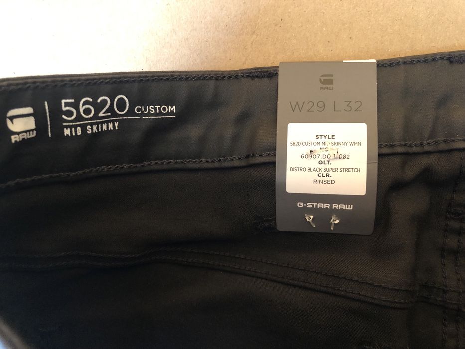 G-Star RAW 5620 Custom Mid Skinny Jeans ОРИГИНАЛ дамски дънки 28-29-30