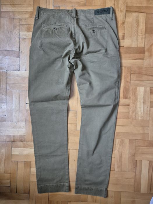 Pantaloni chinos GURU Superior, Slim Fit, Bumbac dens, Bărbați - L