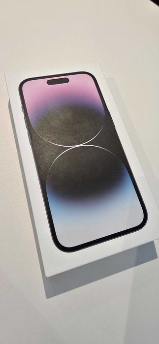 Продается в отличном состояние iPhone 14 Pro 128GB Deep purple 77%