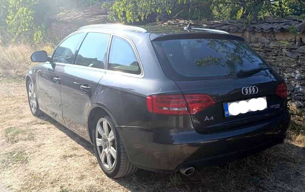 Продавам Audi A4 Avant B8, 3.0 TDI quattro, 2010 г., S-Line