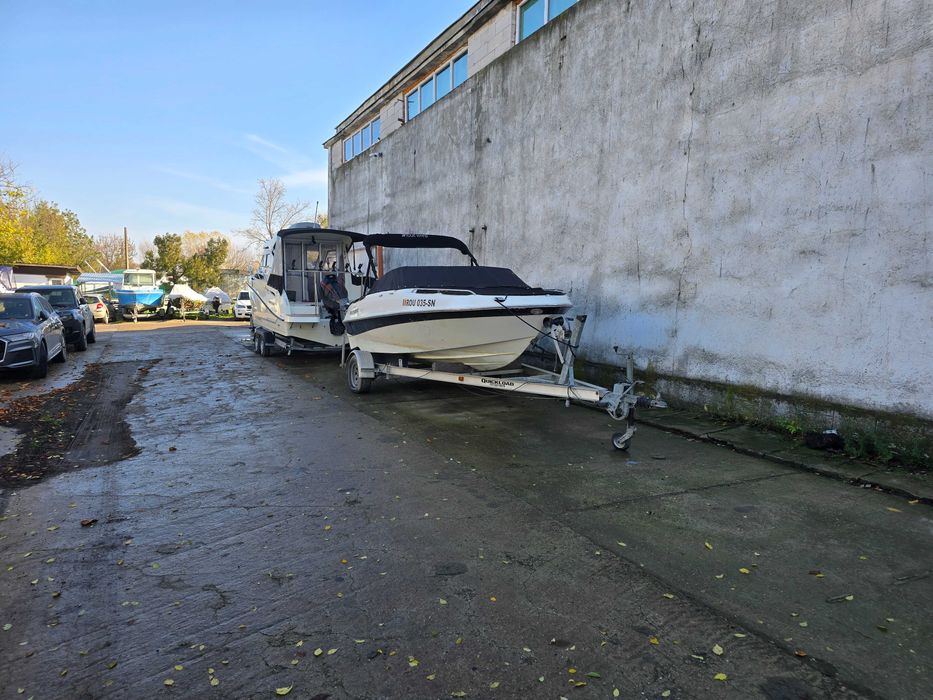 FOUR WINNS 180 HORIZON + motor VOLVO PENTA nou + peridoc aluminiu