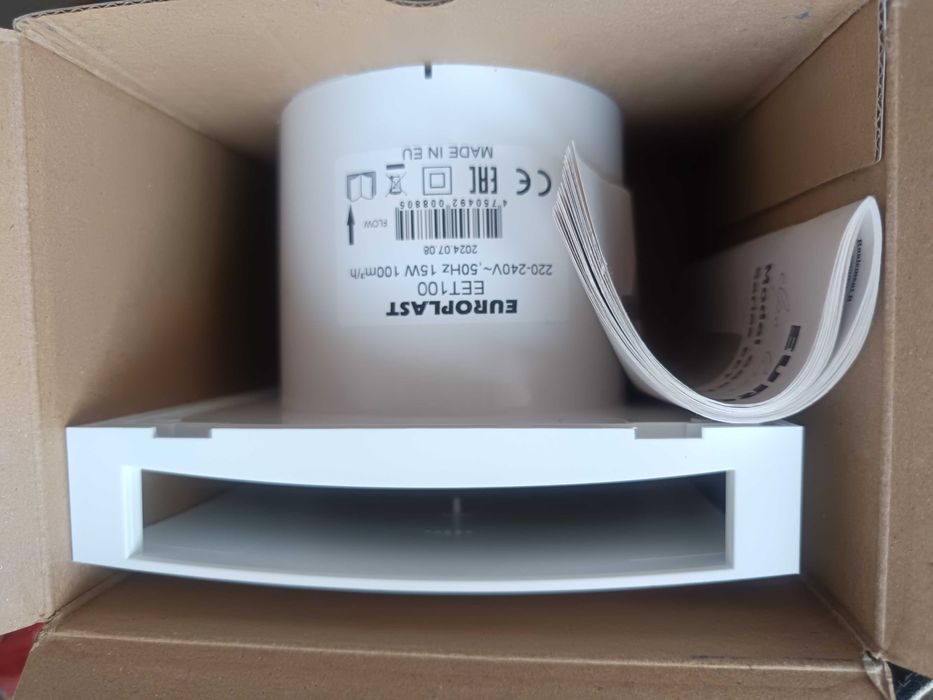 Вентилатор за баня Europlast фи100мм