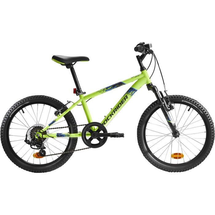 Bicicletă Mtb Rockrider St500 20" Galben fluo - (SecondHand) Decathlon