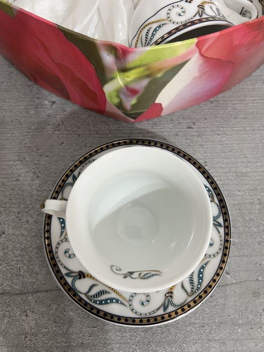 Set 6 cesti de cafea de portelan