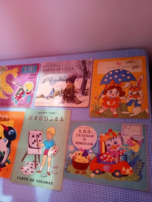 Cărți cu povesti,povestiri pentru copii vechi din perioada comunista