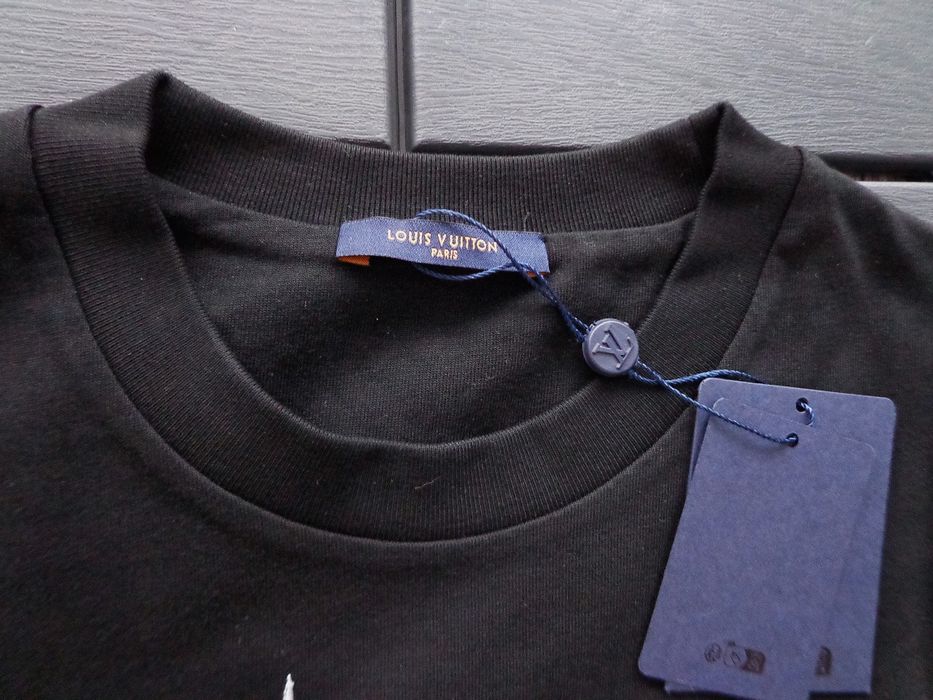 Мъжка тениска Louis Vuitton Embroidered Cotton t-shirt