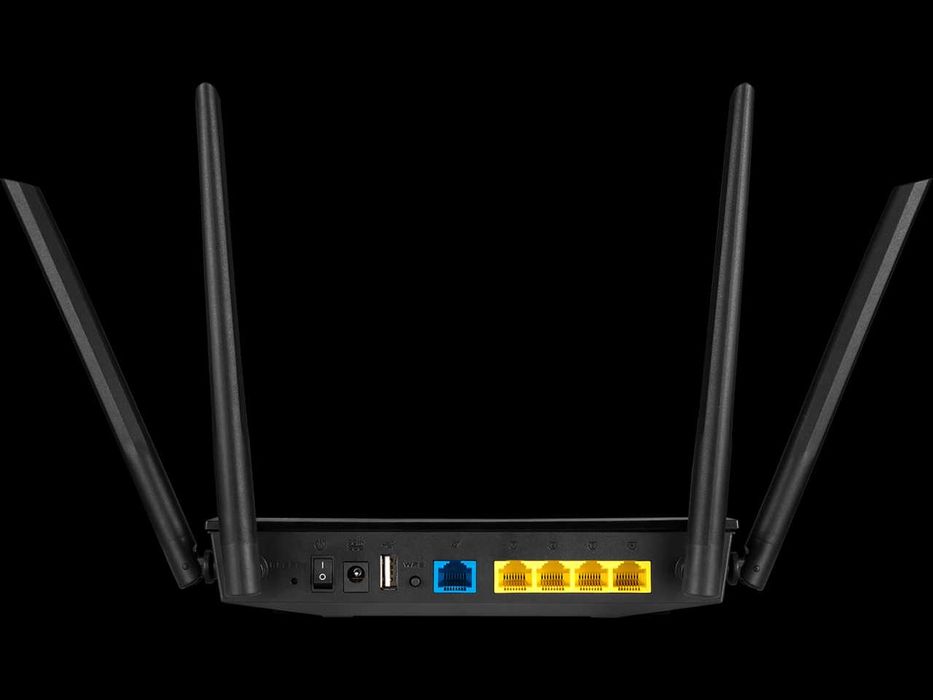 Безжичен рутер ASUS RT-AC58U V3, Двубандов AC1300, 400+867 Mbps,AiMesh, USB 2.0, Gigabit