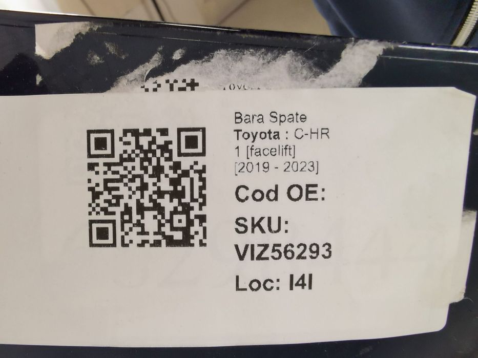 Bara Spate Toyota C-HR 1 [facelift] 2019 2020 2021 2022 2023 Originala