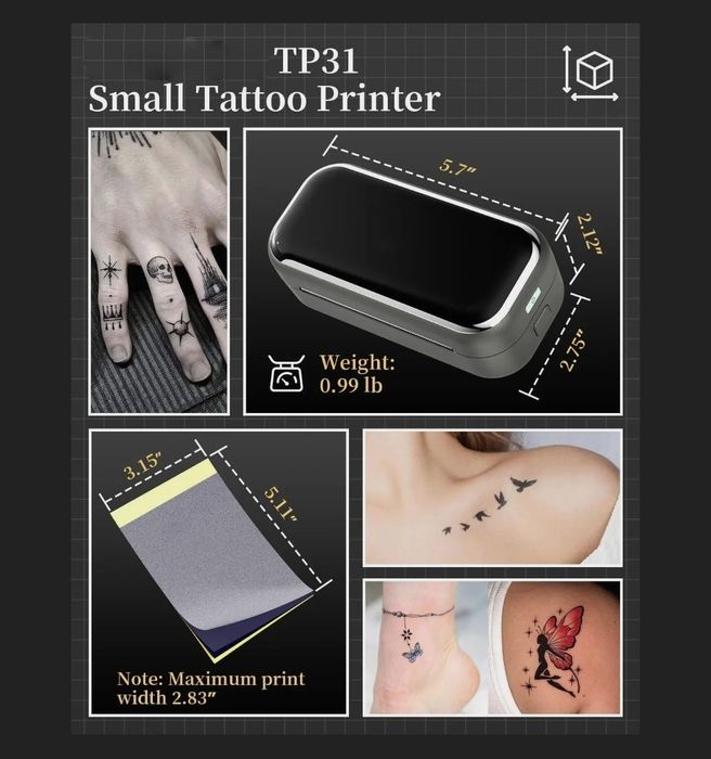 Продам термопринтер для тату Aken TP31