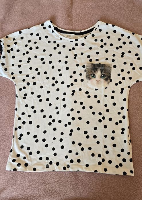 Нова блузка с къс ръкав от H&M