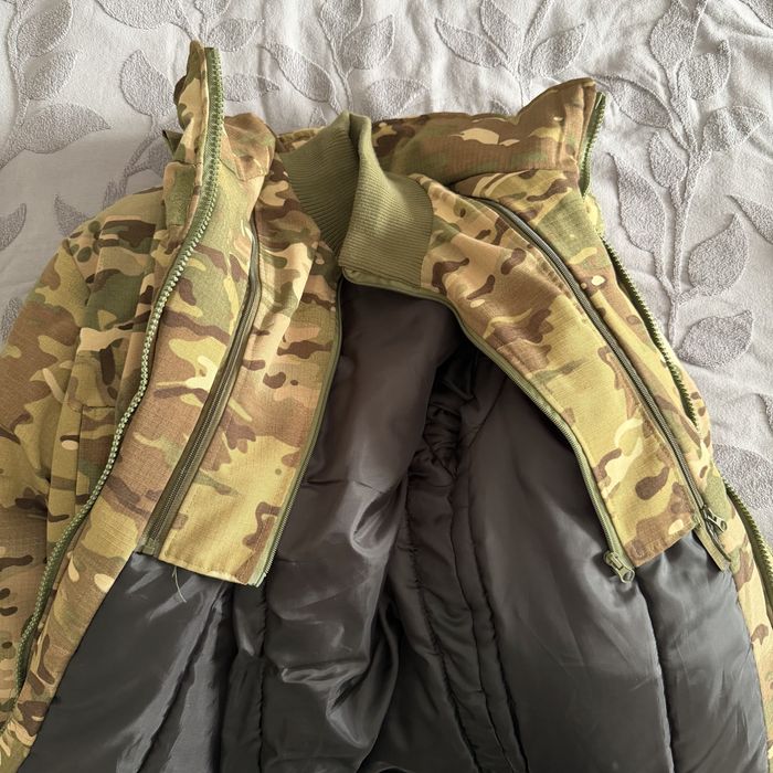 Военный бушлат и ватник