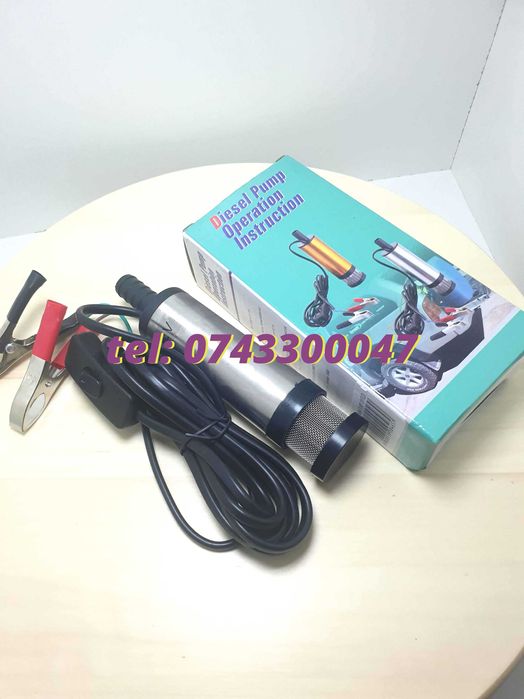 Pompa Auto Pentru Transfer Lichide 12v 12l