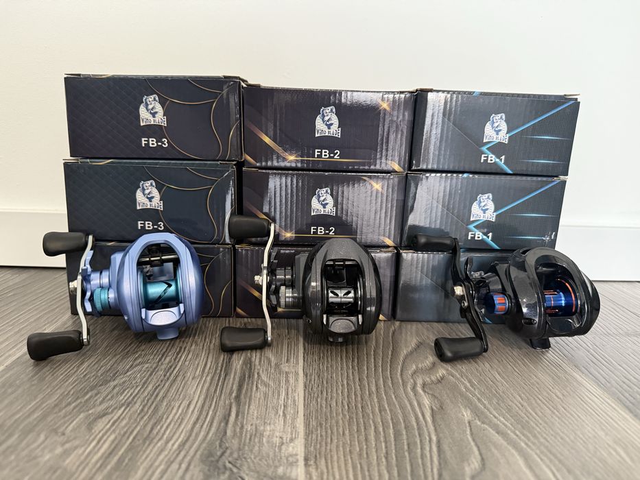 Vand Mulineta Bait Casting Wind Blade FB-1