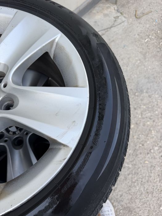 Jante BMW 5x120 R17 cu anvelope 225/55/17 DOT 1521