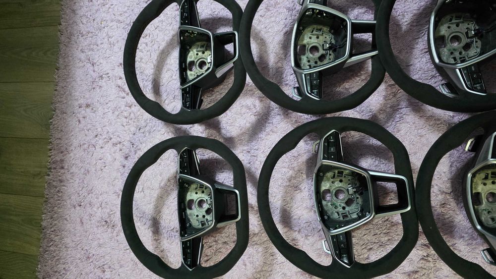 Волан за Audi A6 A7 A8 4K с оригинална алкантара кожа