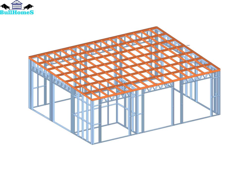 Къща,Преместваема къща,Сглобяеми къщи,Модулни,Жилищни-63м²