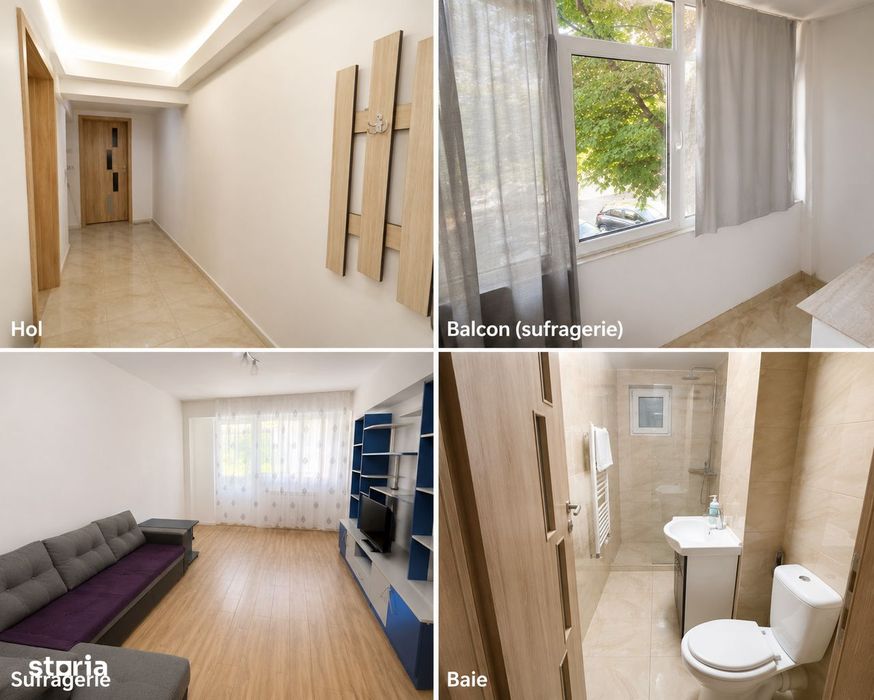 Apartament 2 camere, balcon, bd Dunarea