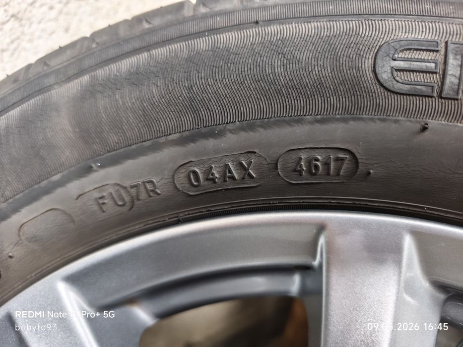 Алуминиеви джанти за MAZDA 16"+летни гуми Michelin