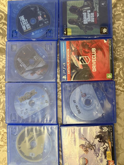 Продам PlayStation4 Slim + 8 дисков