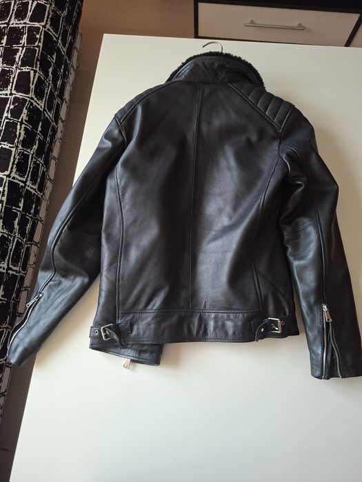 Мъжко кожено яке ZARA размер М