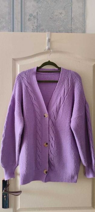 Кардиган женский шерстяной