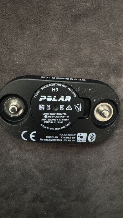 Polar H9 Heart rate chest strap