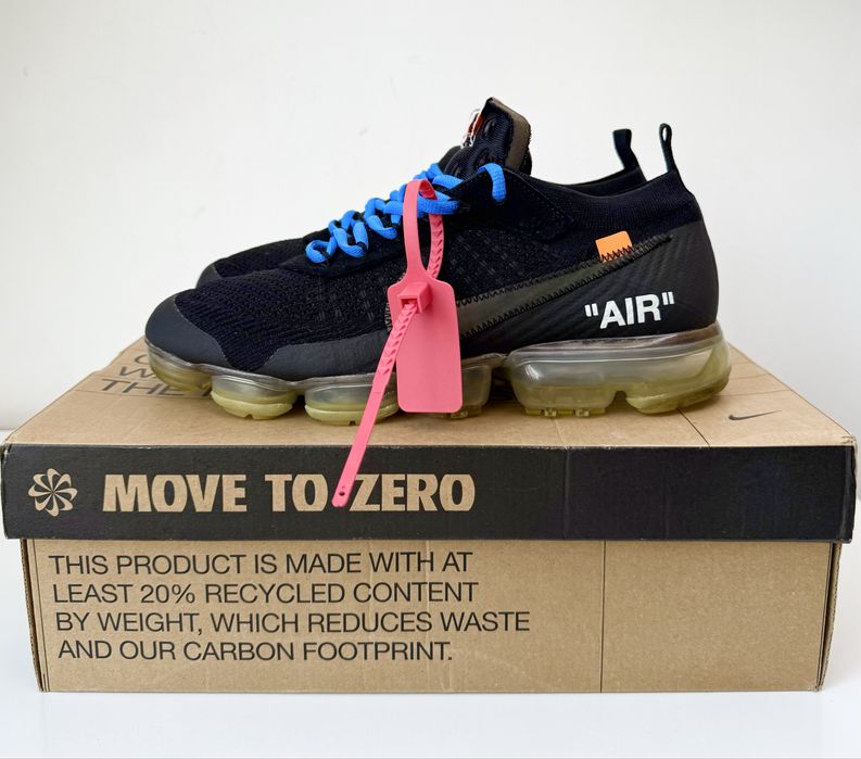 Nike Vapormax Flyknit “Off White” Air Ma x (43)27.5см.Оригинални